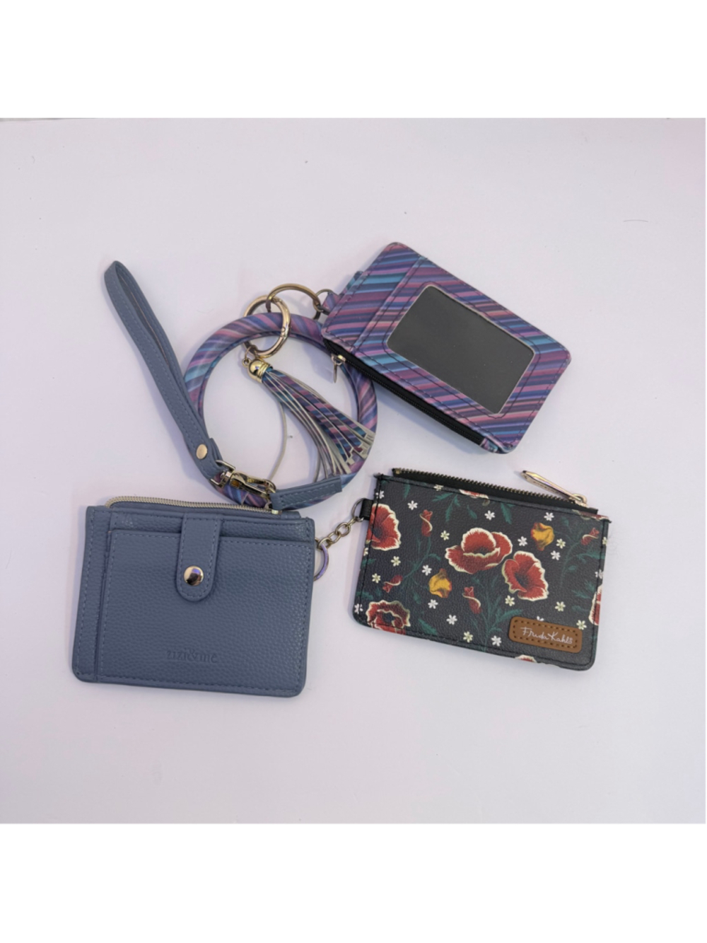 Women's Key & Card Holders bundle of 3